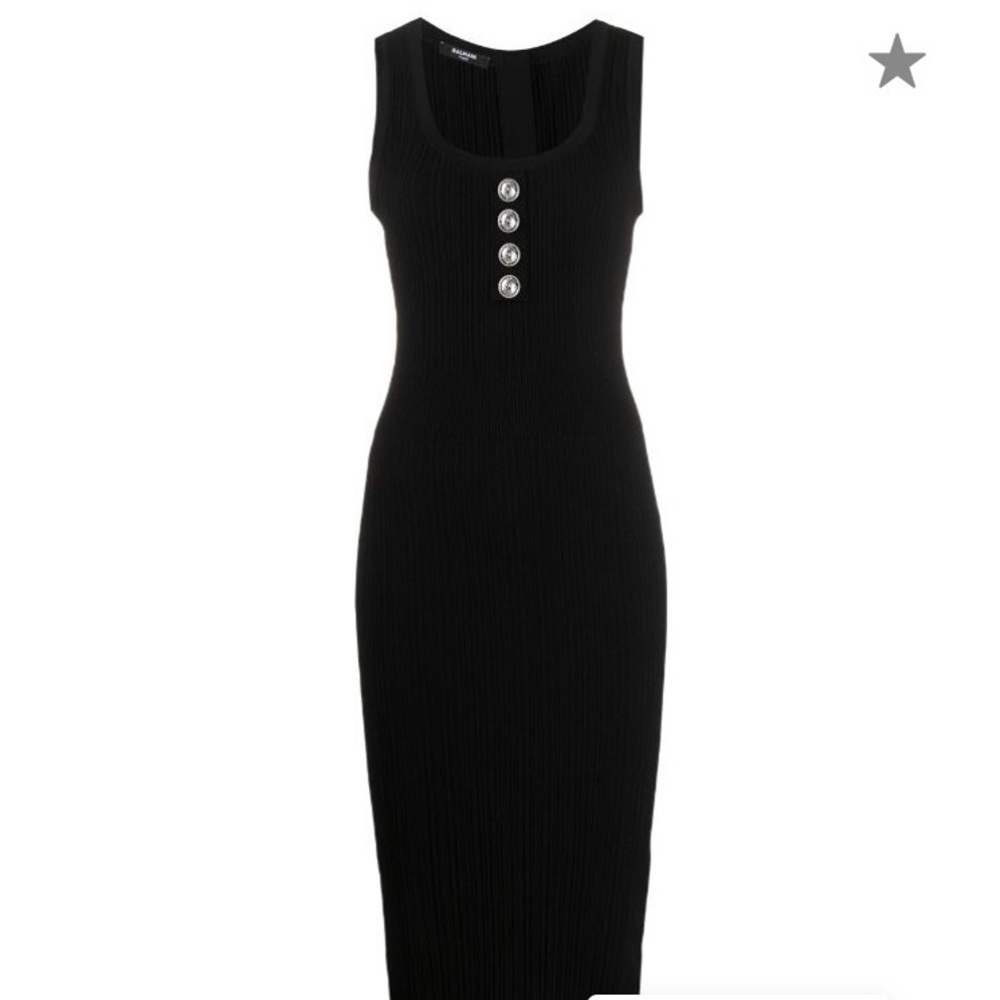 Authentic Balmain black dress - Picture 1 of 3